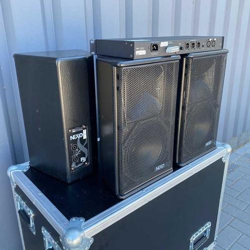 NEXO PS8 (4) luidspreker + PS8TD controller, Audio, Tv en Foto, Luidsprekers, Gebruikt, Overige typen, 120 watt of meer, Overige merken