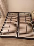 Dubbel Bedbodem, Ophalen, 90 cm, Eenpersoons, Zo goed als nieuw