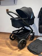 Joolz Geo3 Brilliant Black Mono+Duo Kinderwagen + Extra’s, Joolz, Zo goed als nieuw, Eikenlaan 76 Spijkenisse, Info@dekoningkinderwagens.nl