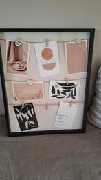 Decoratief memobord met foto's, Ophalen of Verzenden, Zo goed als nieuw