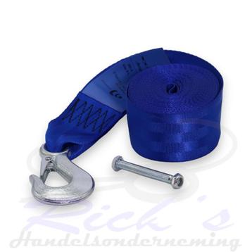 Lierband voor handlier / bootlier lengte 6,1 meter blauw beschikbaar voor biedingen