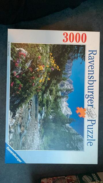 Puzzel 3000 stukjes Tirol Mieminger Kette beschikbaar voor biedingen