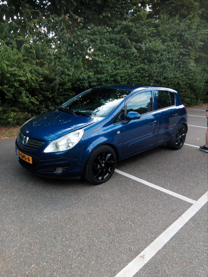 Opel Corsa 1.2 16V 5D Easytronic 2008 Blauw, Auto's, Opel, Particulier, Corsa, Benzine, B, Hatchback, Automaat, Origineel Nederlands