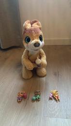 FurReal mama Josie de kangoeroe, Kinderen en Baby's, Speelgoed | Knuffels en Pluche, Ophalen of Verzenden, Zo goed als nieuw