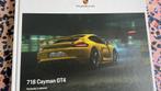 Porsche Cayman GT4 brochure uit 05-2019 nieuw collectors ite, Nieuw, Porsche, Ophalen of Verzenden, Porsche