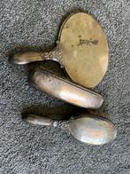Antieke Kaptafel Set - Spiegel, Borstels - Vintage Decoratie, Ophalen