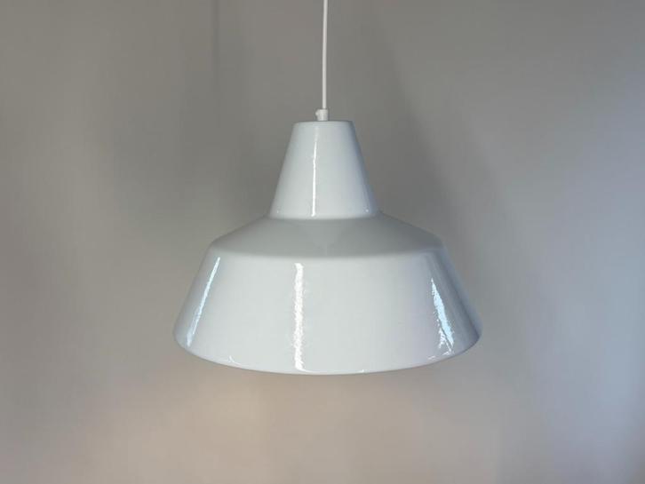 Louis Poulsen Fabriekslamp type 19540, Huis en Inrichting, Lampen | Hanglampen, Gebruikt, Minder dan 50 cm, Metaal, Ophalen of Verzenden