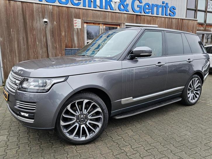Land Rover Range Rover 3.0 SDV6 Hybrid Autobiography, Auto's, Land Rover, Bedrijf, Te koop, 360° camera, 4x4, ABS, Airbags, Airconditioning