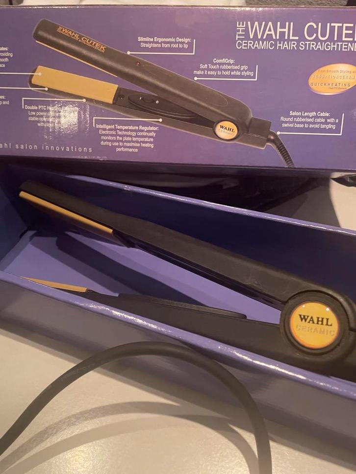 Keramische Haar Stijltang - Wahl, Witgoed en Apparatuur, Persoonlijke-verzorgingsapparatuur, Zo goed als nieuw, Haarverzorging