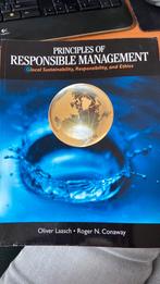 Principles of responsible management, Ophalen of Verzenden, Beta, Zo goed als nieuw, HBO