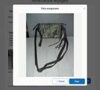 Legend Como Zebra schoudertas clutch vachtje, Ophalen of Verzenden, Zo goed als nieuw, Groen, Leer