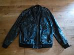 Leren jas, maat 60, jcc collection, studs, Ophalen of Verzenden, Zo goed als nieuw, Zwart