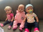 Zapf Creation Baby Born poppen + accessoires, Ophalen of Verzenden, Gebruikt, Babypop