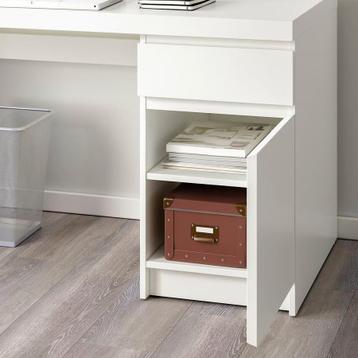 IKEA MALM bureau wit 140x65 cm - afbeelding 4