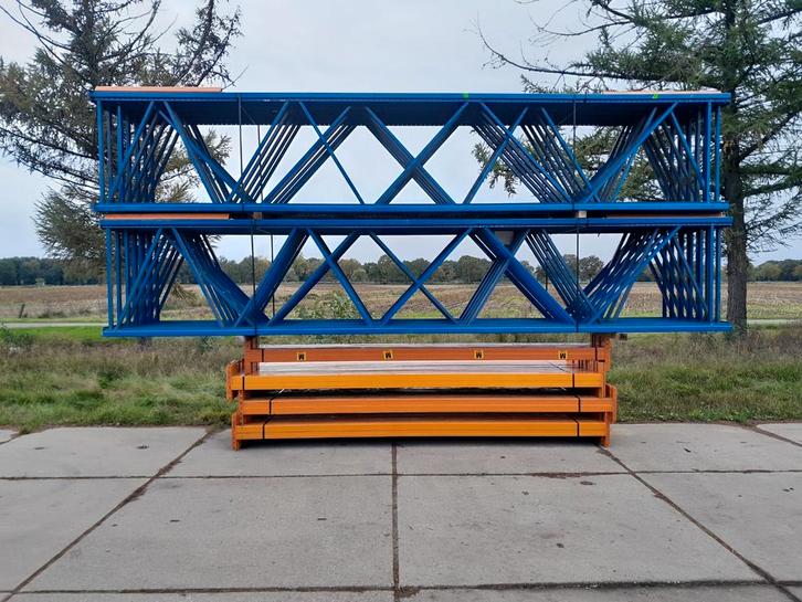 Set Nedcon PR palletstelling magazijnstelling 48.2meter., Zakelijke goederen, Kantoor en Winkelinrichting | Magazijn, Stelling en Opslag