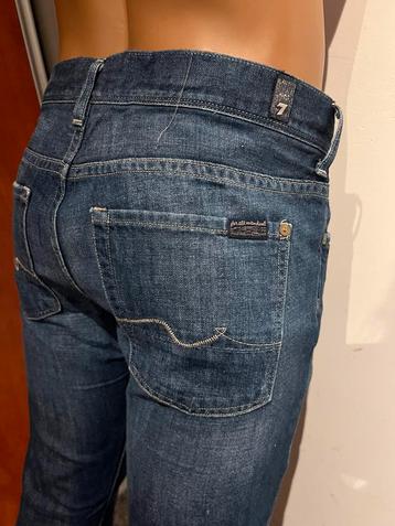 7 for all Mankind jeans 32 origineel zgan donkerblauw beschikbaar voor biedingen