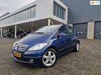 Mercedes-Benz A-klasse 160 Avantgarde AUT NAVI PSENSOR LEDER, Euro 5, Zwart, Blauw, Leder en Stof