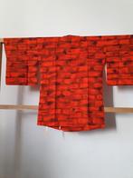 Traditionale Japanse Haori Kimonojasje oranje, Ophalen of Verzenden