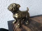 Handbewerkt mopshond Beeld Inca Goud, Ophalen of Verzenden, Nieuw