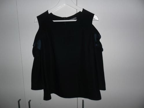 Kocca Collection Donkerblauwe Top Met Open Schouders Maat M, Kleding | Dames, Tops, Nieuw, Maat 38/40 (M), Blauw, Korte mouw, Verzenden