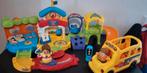 Vtech vrolijke vriendjes school + schoolbus, Ophalen of Verzenden, 2 tot 4 jaar