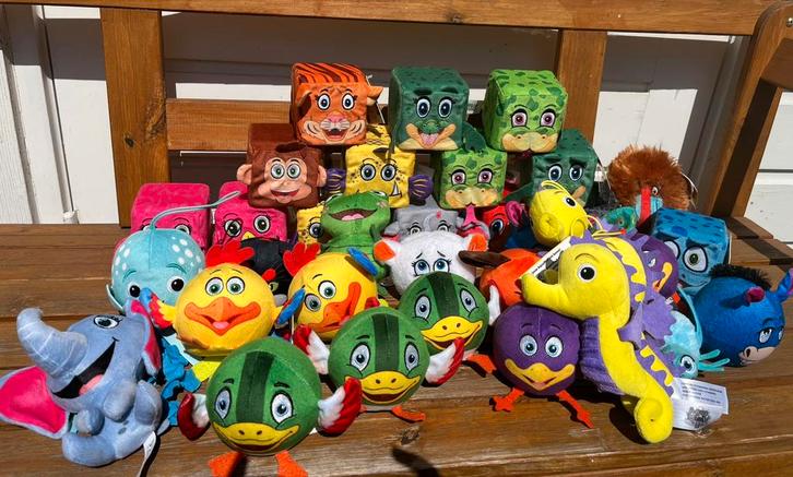 Jungle Boerderij Aqua mini’s | JungleMini’s knuffels Lidl, Verzamelen, Supermarktacties, Ophalen of Verzenden