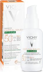 Vichy Capital Soleil UV-Clear SPF50+ 40 ml***, Nieuw, Gehele gezicht, Verzorging, Verzenden
