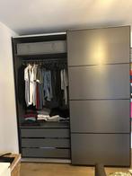 Pax kledingkast, Huis en Inrichting, Kasten | Kledingkasten, Ophalen, 200 cm of meer, Zo goed als nieuw, Metaal