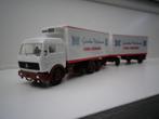 Herpa Mercedes NG koel combinatie Gunter Wilbrandt Fleisch, Ophalen of Verzenden, Zo goed als nieuw, Bus of Vrachtwagen, Herpa