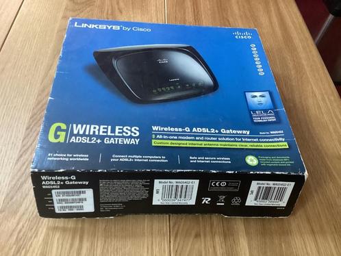 Linksys by sisco wireless ADSL2+ Gateway, Computers en Software, Routers en Modems, Gebruikt, Router met modem, Ophalen of Verzenden