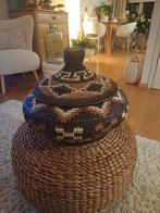 Mand palmblad groot, Huis en Inrichting, Woonaccessoires | Schalen en Manden, Overige materialen, Mand, Nieuw, Ophalen of Verzenden