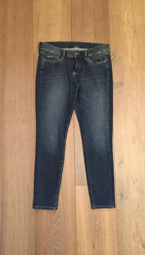 ZGAN: Pepe Jeans London blauwe jeans cropped; damesmt. 36, Kleding | Dames, Spijkerbroeken en Jeans, Zo goed als nieuw, W28 - W29 (confectie 36)