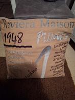 Riviera maison kussen, Ophalen, Nieuw, Vierkant