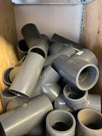 Druk pvc, Doe-het-zelf en Verbouw, Buizen en Afvoer, Ophalen, Bochten, Pvc, Nieuw