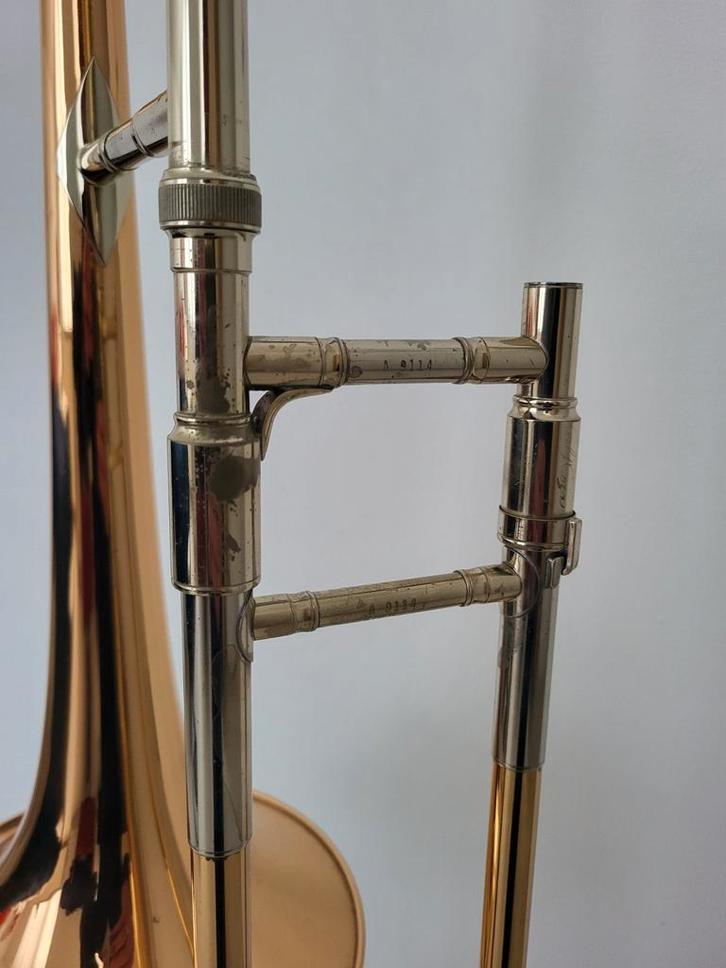 Professionele Conn 8H trombone in perfecte staat, Muziek en Instrumenten, Blaasinstrumenten | Trombones, Zo goed als nieuw, Tenor