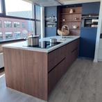 Keuken met Schiereiland SHOWROOMKORTING, Ophalen, Bruin, Overige typen, Nieuw