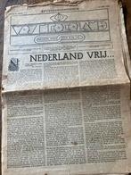 Bevrijdingsnummer vrij Nederland - wagenschuur, Verzamelen, Tijdschriften, Kranten en Knipsels, 1940 tot 1960, Krant, Ophalen of Verzenden