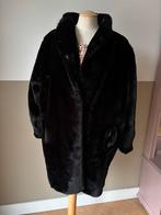 Zwarte bontjas maat XL, Kleding | Dames, Carnavalskleding en Feestkleding, Ophalen of Verzenden, Zo goed als nieuw, Maat 46/48 (XL) of groter