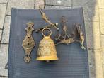 Vintage Koperen Bel met Klepel, Antiek en Kunst, Antiek | Koper en Brons, Ophalen, Koper