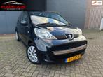 Peugeot 107 1.0-12V Black & Silver|Airco|Nap|elek. Ramen, Voorwielaandrijving, Euro 5, Stof, Gebruikt