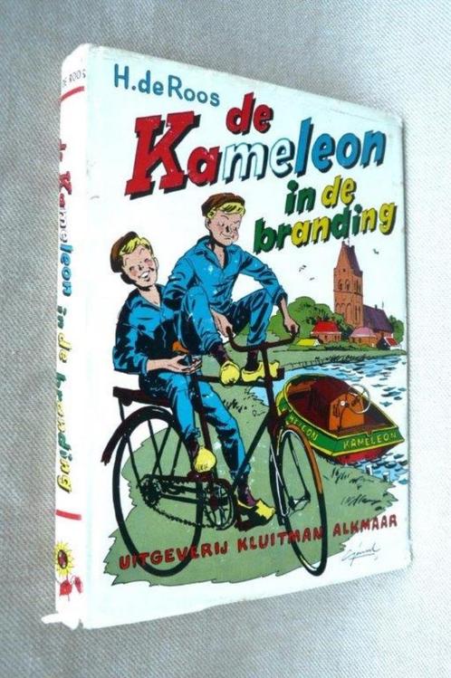 Kameleon in de branding, 6e druk, stof omslag, H. de Roos., Boeken, Kinderboeken | Jeugd | 10 tot 12 jaar, Gelezen, Fictie, Ophalen of Verzenden
