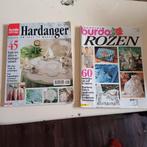2 tijdschriften met borduren., Hobby en Vrije tijd, Ophalen of Verzenden