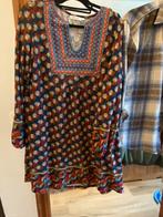 Paprika jurk India boho maat L tuniek, Ophalen of Verzenden, Zo goed als nieuw, Onder de knie