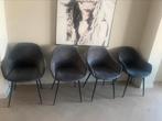 Stoelen, 4x eetkamerstoelen donkergrijs, Huis en Inrichting, Stoelen, Ophalen, Nieuw, Grijs, Vier