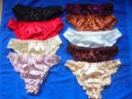 9 satijn slipjes (kan ook voor de heren), Verzenden, Overige kleuren, Slip