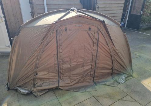 Trakker Tempest Brolly 100T Compleet ZGAN, Watersport en Boten, Hengelsport | Karpervissen, Zo goed als nieuw, Ophalen of Verzenden