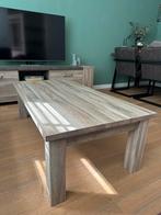 Salontafel in grijs eiken, Huis en Inrichting, Tafels | Salontafels, Ophalen, 100 tot 150 cm, 50 tot 100 cm, Zo goed als nieuw