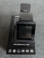 Lenco Mp3 Sportwatch-100, Audio, Tv en Foto, Mp3-spelers | Apple iPod, Classic, Zwart, Ophalen of Verzenden, Zo goed als nieuw
