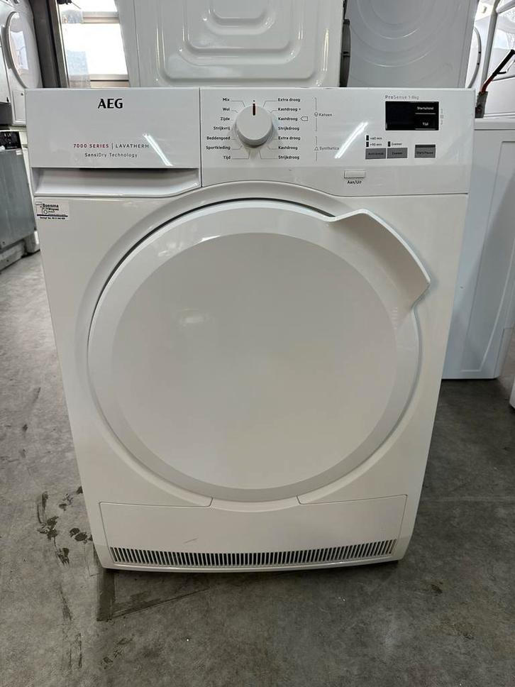 Keurige Aeg 7000 serie warmtepomp droger 8Kg A++ Garantie🚚, Witgoed en Apparatuur, Wasdrogers, Zo goed als nieuw, Overige typen