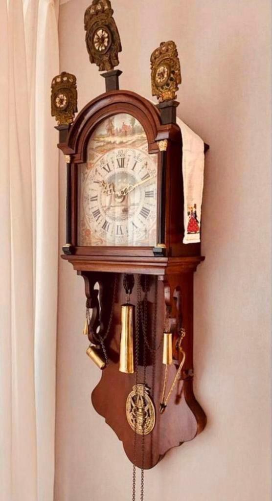 Antieke Friese Kortstaart (+/- 1840), Antiek en Kunst, Antiek | Klokken, Ophalen